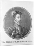 Portrait of Englishman Robert Dudley Leicester by Anonymous
