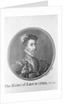 Portrait of Englishman Robert Dudley Leicester by Anonymous