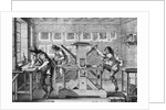 Workman Engraving Cooper by Corbis