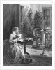 Harriet Beecher Stowe Writing at Home by Anonymous