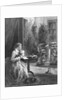 Harriet Beecher Stowe Writing at Home by Anonymous