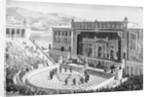 Illustration of Theatre of Dionysus in Athens by Anonymous