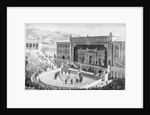 Illustration of Theatre of Dionysus in Athens by Anonymous