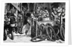 Manufacturing Wire for Brooklyn Bridge by Anonymous