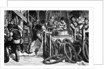 Manufacturing Wire for Brooklyn Bridge by Anonymous