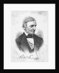 Portrait of Ralph Waldo Emerson by Anonymous