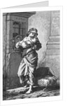 Mother Holding Baby by Anonymous
