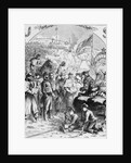 Santa Claus Visiting Civil War Camp by Anonymous