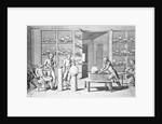 Antoine-Laurent Lavosier in His Laboratory by Anonymous