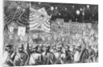 Townspeople Parading by Anonymous