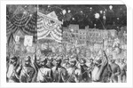 Townspeople Parading by Anonymous