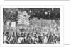 Townspeople Parading by Anonymous