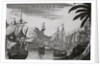 Cortez Fleet Heading for Mexico by Anonymous