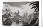 Cortez Fleet Heading for Mexico by Anonymous