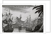 Cortez Fleet Heading for Mexico by Anonymous