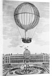 Montgolfier Hot Air Balloon Ascending by Anonymous