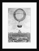Montgolfier Hot Air Balloon Ascending by Anonymous