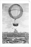 Montgolfier Hot Air Balloon Ascending by Anonymous