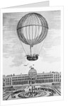 Montgolfier Hot Air Balloon Ascending by Anonymous