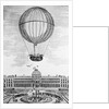 Montgolfier Hot Air Balloon Ascending by Anonymous