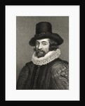 Portrait of Sir Francis Bacon by Anonymous