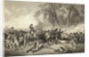 Engraving of the Fall of General Braddock by Anonymous