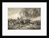 Engraving of the Fall of General Braddock by Anonymous