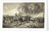 Engraving of the Fall of General Braddock by Anonymous
