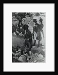 Outdoor Scene Showing Congregation at Aaron Burr Duel by Anonymous