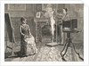 Man Photographing by Magnesium Light by Anonymous
