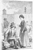 Illustration of Loretta Velasquez at Johnson's Island Prisoner of War Depot by Anonymous