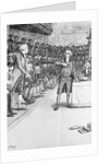 Edmund Burke speaking in Parliament by Anonymous