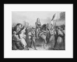 Sketching of Joan of Ark by Anonymous