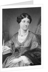 Illustration of British Writer Harriet Martineau by Anonymous