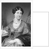 Illustration of British Writer Harriet Martineau by Anonymous
