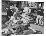 Illus. Of Men Getting Inoculations by Anonymous