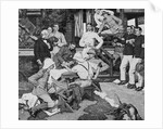Illus. Of Men Getting Inoculations by Anonymous
