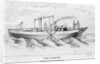 Illustration of Fulton's First Steamboat by Anonymous