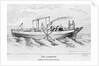 Illustration of Fulton's First Steamboat by Anonymous