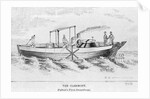 Illustration of Fulton's First Steamboat by Anonymous