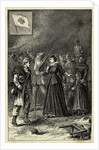 Illustration of Clara Barton Entering Strasburg with German Army by Corbis