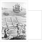 Early Cannons Defending Coast by Anonymous