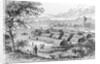 View of Early and Simple Dwelling Area on Manhattan Island by Anonymous
