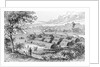 View of Early and Simple Dwelling Area on Manhattan Island by Anonymous