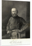 Portrait of Giuseppe Garibaldi with Sword by Anonymous