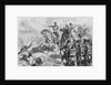 Illustration of Napoleon at the Battle of Solferino by Anonymous