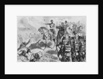 Illustration of Napoleon at the Battle of Solferino by Anonymous