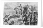 Illustration of Napoleon at the Battle of Solferino by Anonymous