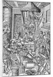 Medieval Law Court by Anonymous