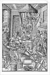 Medieval Law Court by Anonymous